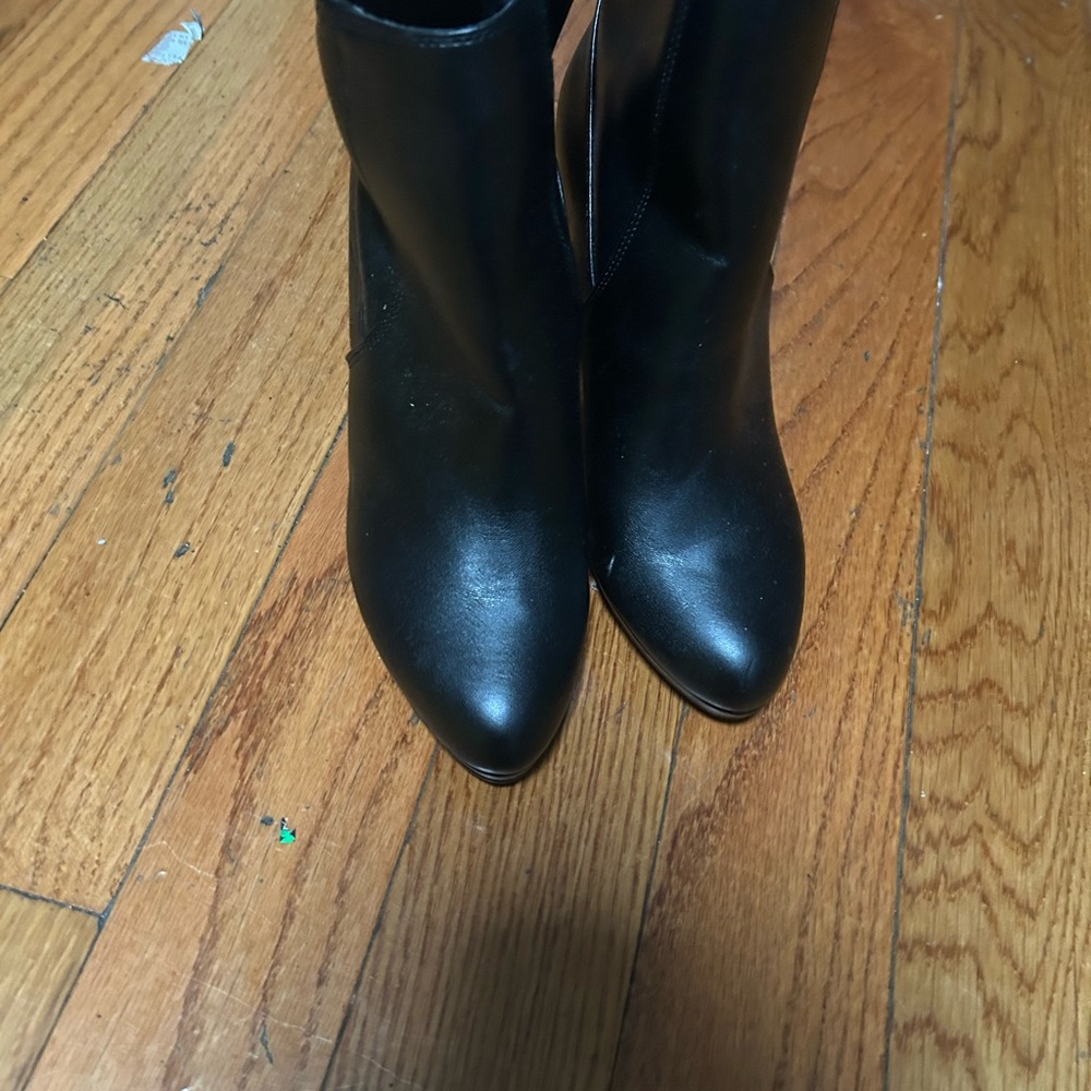 Nine West Black Heeled Boots